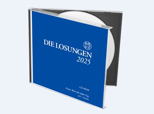 Losungs-CD mit den Losungen der Herrnhuter Brüdergemeine 2025