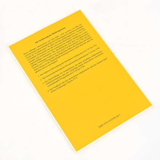 Ingeborg Posselt: Die Verfassung der Brüdergemeine 1727 bis 1775 mit besonderer Berücksichtigung des Verhältnisses zur sächsischen Landeskirche