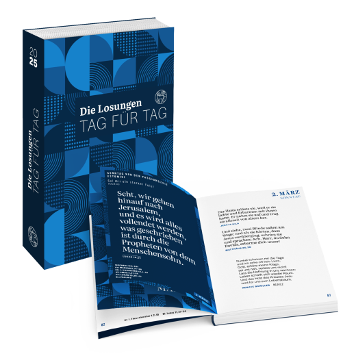 Die Losungen der Herrnhuter Brüdergemeine 2025 - TAG FÜR TAG