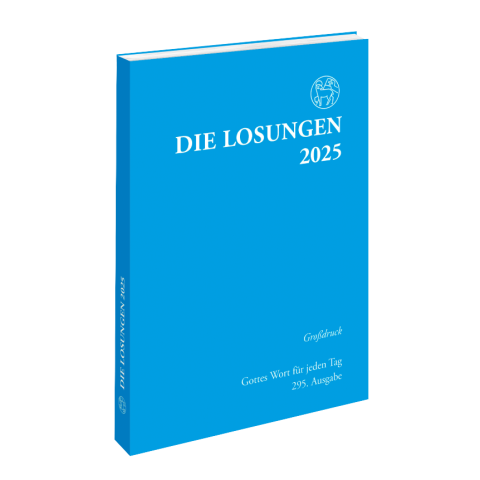 Die Losungen der Herrnhuter Brüdergemeine - Großdruck 2025 / kartoniert