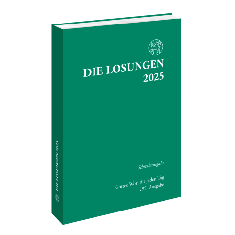 Die Losungen der Herrnhuter Brüdergemeine - Schreibausgabe, gebunden 2025
