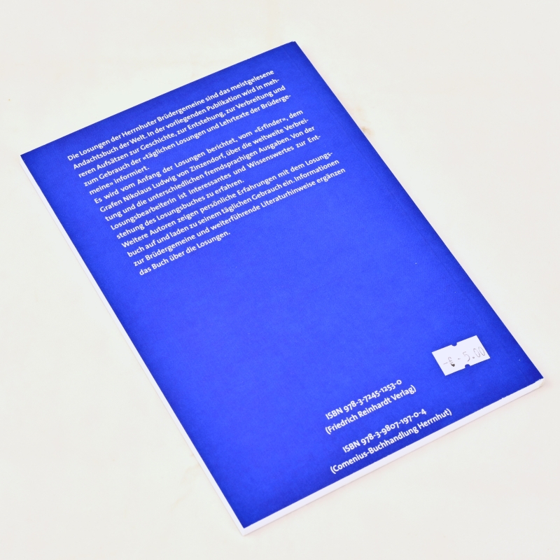 Das Buch über »Die Losungen der Herrnhuter Brüdergemeine«