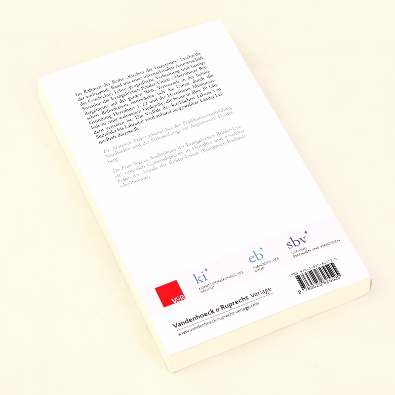 Die Herrnhuter Brüdergemeine Schriftenreihe - Bensheimer Hefte 117 - Die Kirchen der Gegenwart Nr. 6