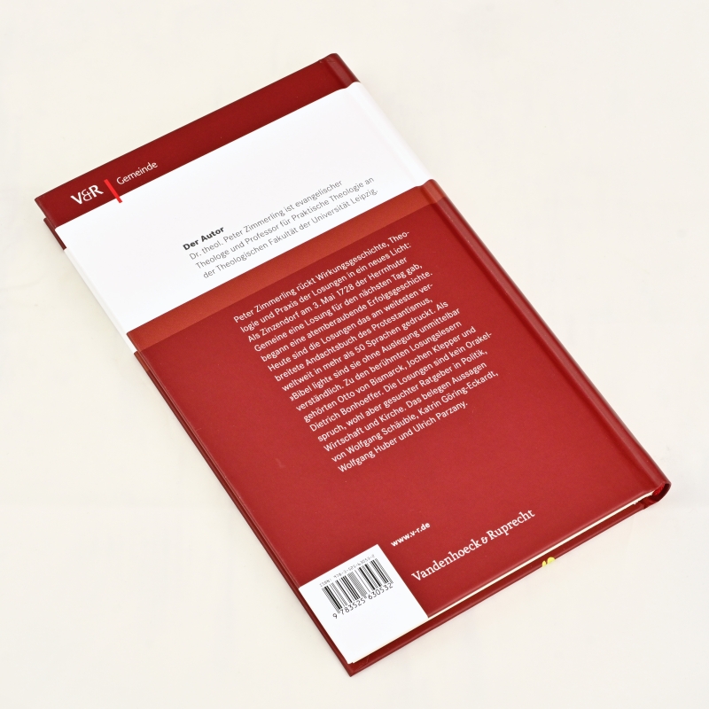 Peter Zimmerling: Die Losungen - Eine Erfolgsgeschichte durch die Jahrhunderte