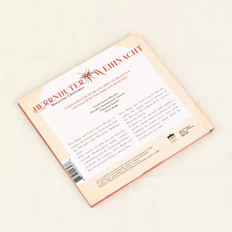 Musik-CD: Herrnhuter Weihnacht, Moravian Christmas - Weihnachtliche Musik für Chor & Orchester