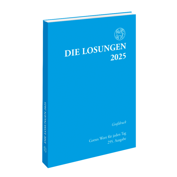 Die Losungen der Herrnhuter Brüdergemeine - Großdruck 2025 / kartoniert